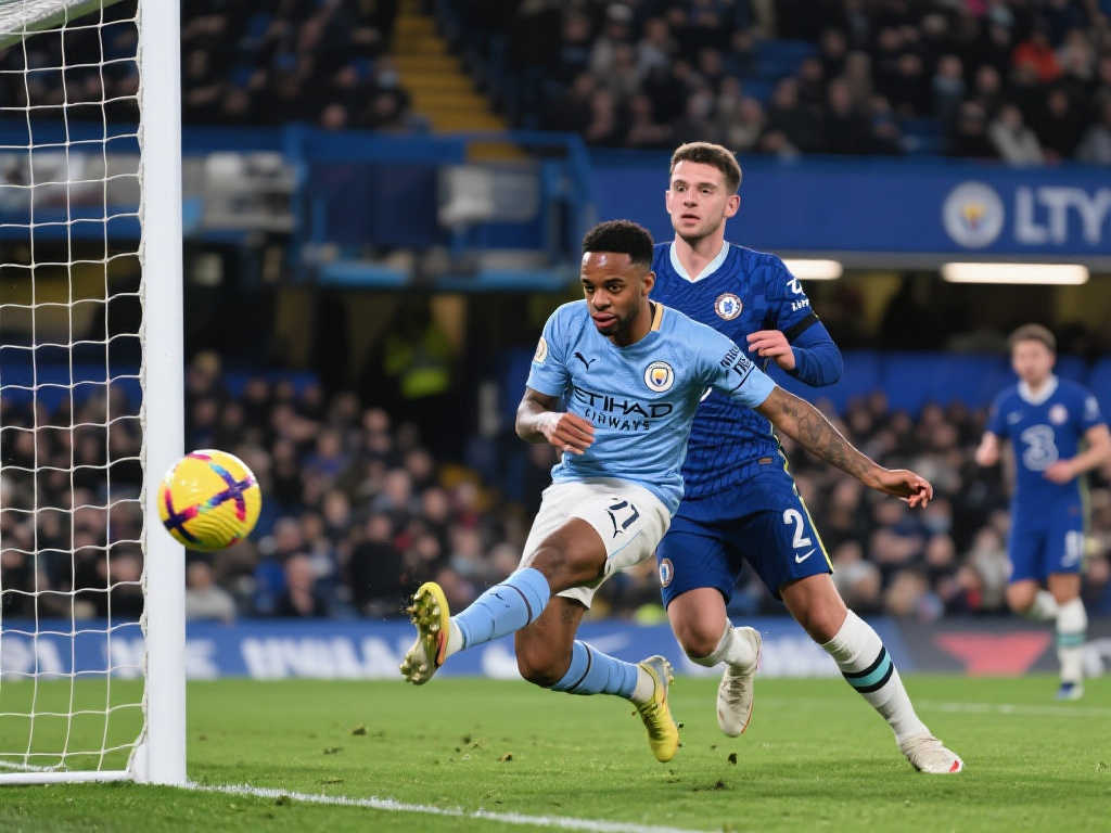 毫厘之差！廷伯精准45°传中，赖斯门前力压马尔基